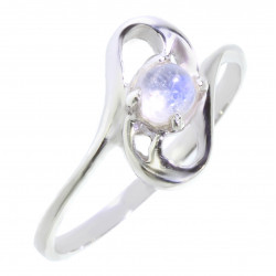 Ring 18-01 Moonstone Sterling Silver