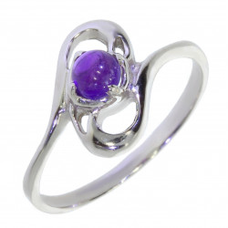 Ring 18-01 Amethyst Sterling Silver