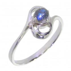 Ring 18-01 Labradorite Sterling Silver