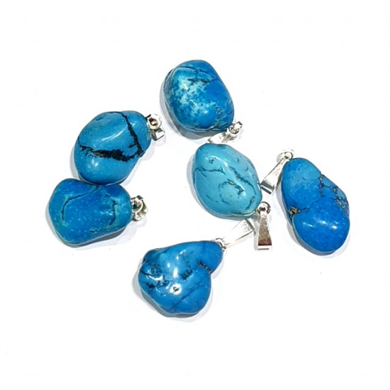 howlite pendant