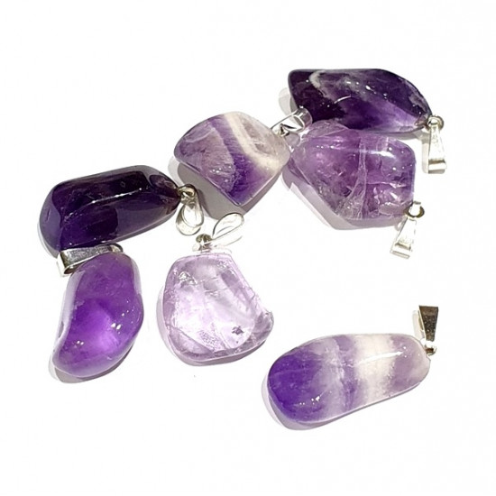 Sterling Silver amethyst pendant