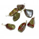 dragon blood jasper pendant