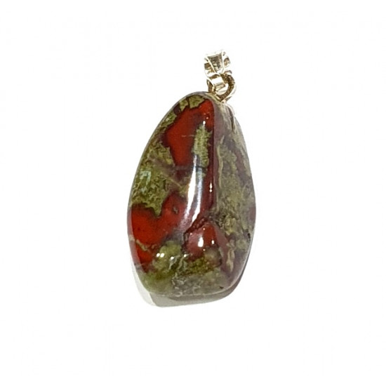 dragon blood jasper pendant