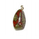 dragon blood jasper pendant