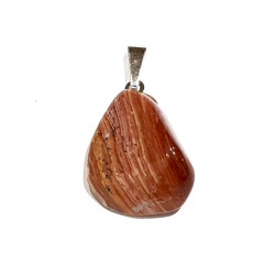 pink jasper pendant