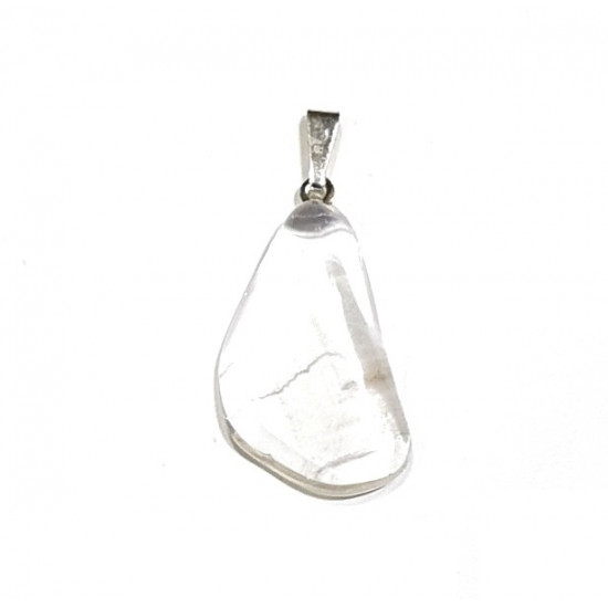 Crystal quartz pendant