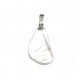 Crystal quartz pendant