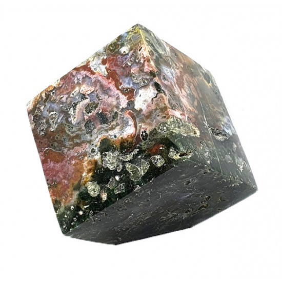 orbicular jasper cube