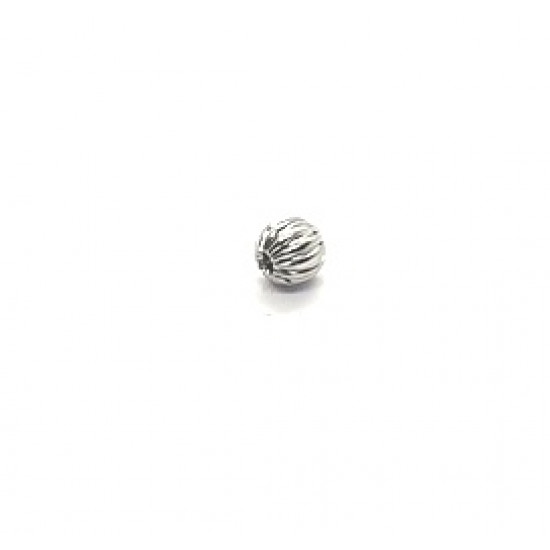 bead silver spacer