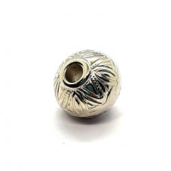 bead silver spacer