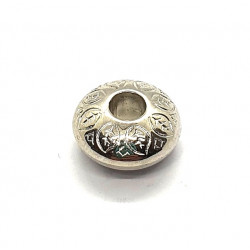 bead silver spacer