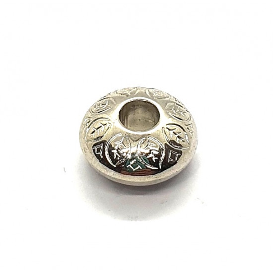 bead silver spacer