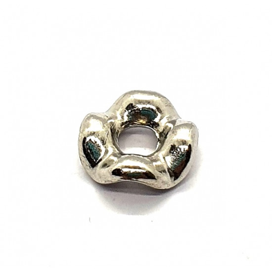 bead silver spacer