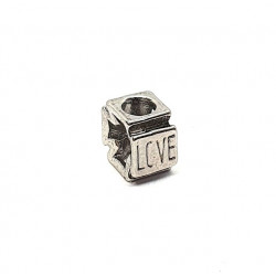 bead silver spacer