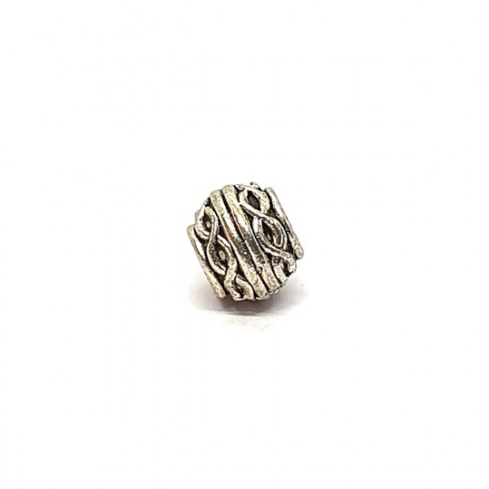 bead silver spacer