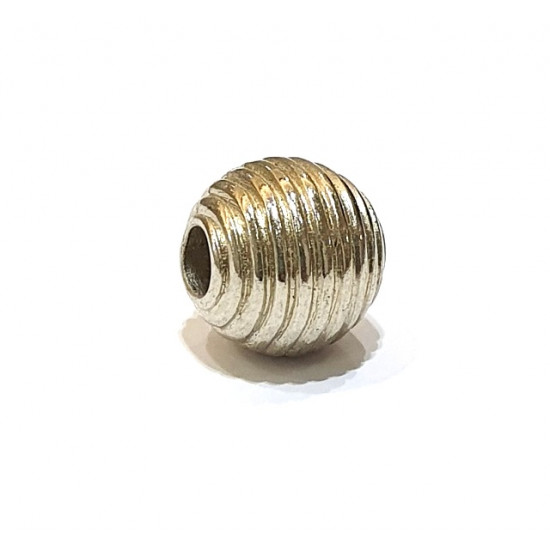 bead silver spacer