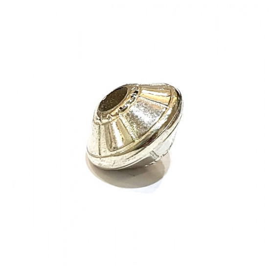 bead silver spacer