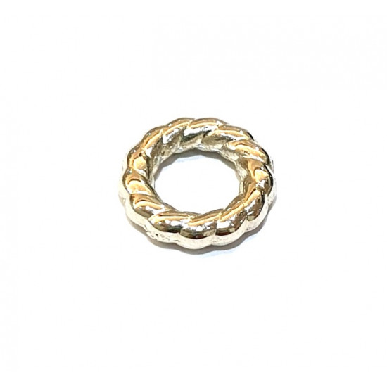bead silver spacer