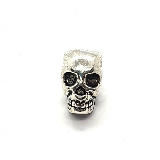 bead silver skull