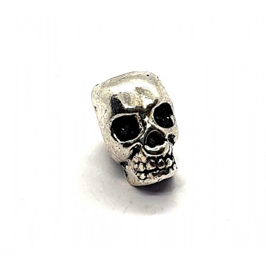 bead silver skull