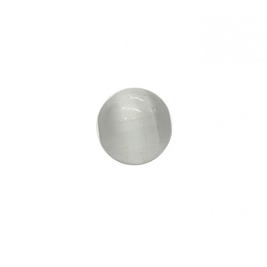 bead white cat eye 8mm bead white cat eye 8mm