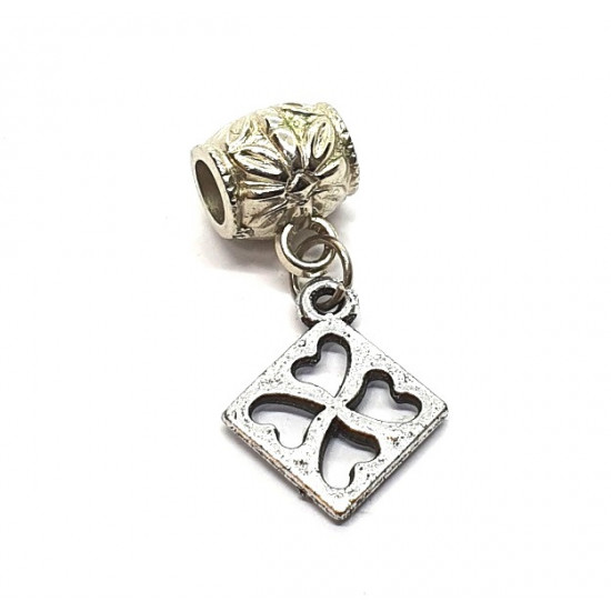 bead charm 4 hearts