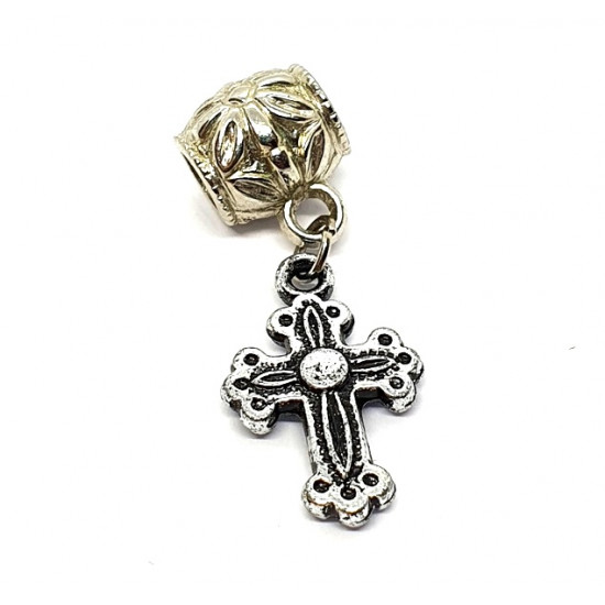 bead charm cross bead charm cross