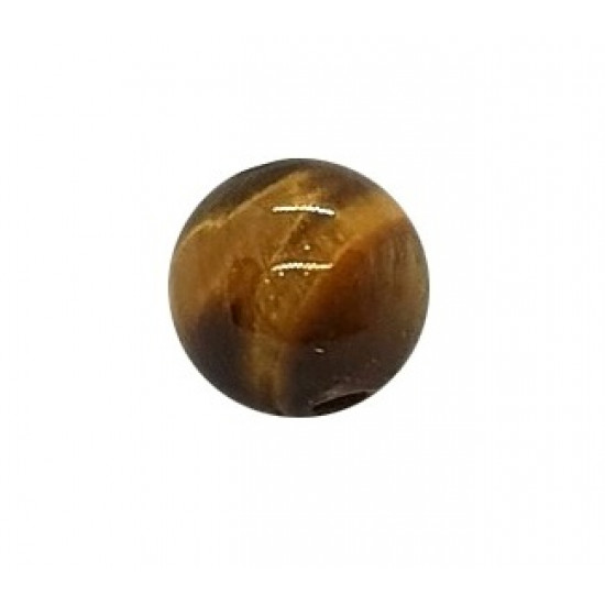 tigers eye bead 10mm