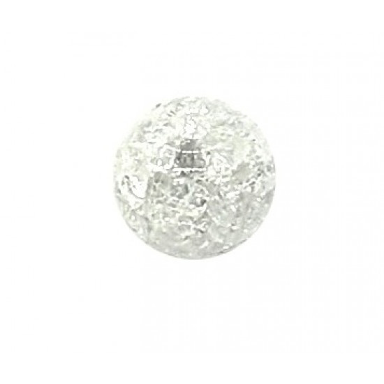 Bead Crackle Quartz 10mm