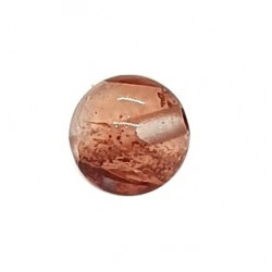 Bead Red Hematoid Quartz 10mm