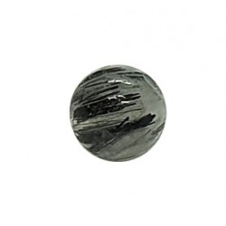 Bead Tourmalated Quartz 10mm