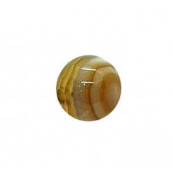 Bead brown agate 10mm