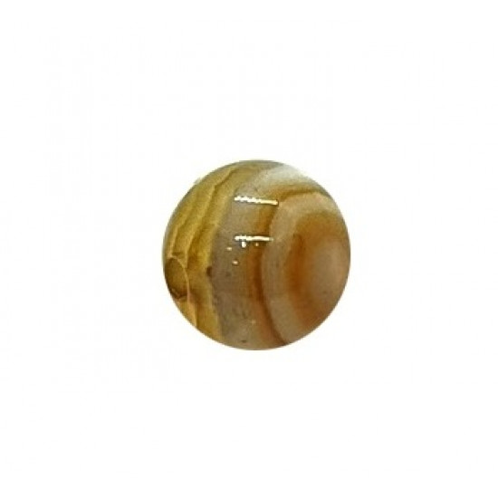 Bead brown agate 10mm