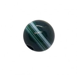 bead green agate 10mm