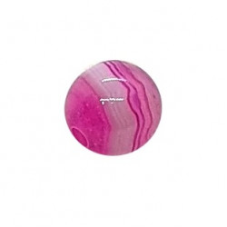 Bead pink agate 10mm