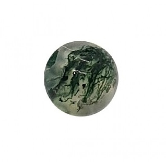 Bead moss agate 10mm