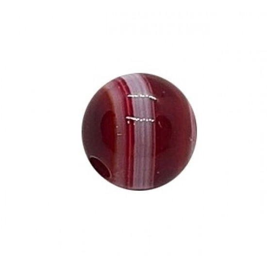 Bead red agate 10mm Bead red agate 10mm
