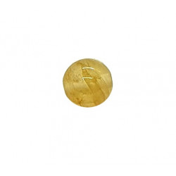 bead yellow hematoid quartz 8mm
