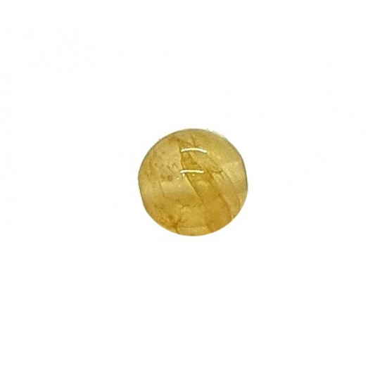 bead yellow hematoid quartz 8mm