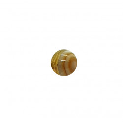 bead brown agate 6mm