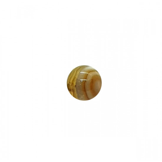 bead brown agate 6mm