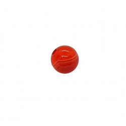bead orange agate 6mm