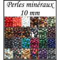 Mineral beads 10mm