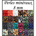 8mm mineral beads
