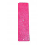 Leather strap 40 mm Fuchsia / Gray