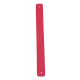 Leather strap 14 mm turquoise / pink