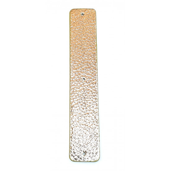 leather strap 25 mm khaki / gold