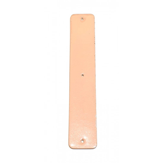 Leather strap 25 mm salmon / sand
