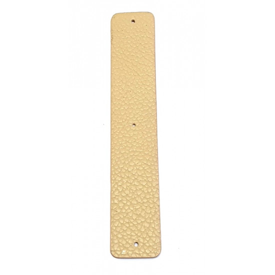 Leather strap 25 mm salmon / sand