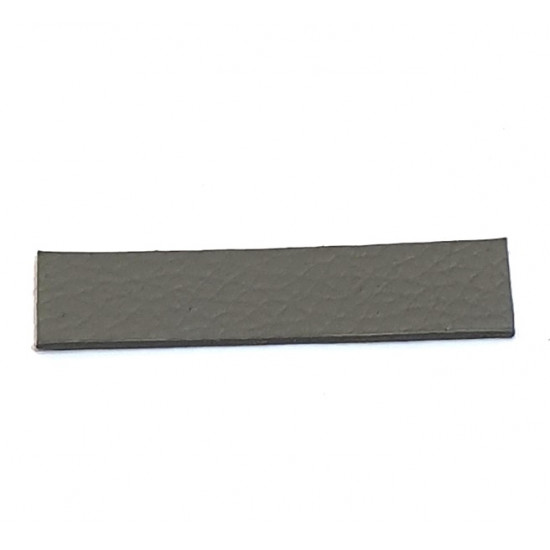 Cuir pour bague gris/nacré